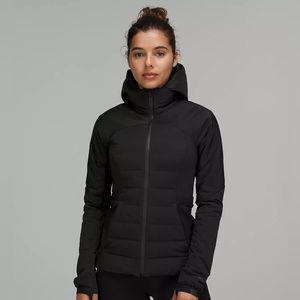 Lululemon Down For It All Jacket Size 12 NWT Black